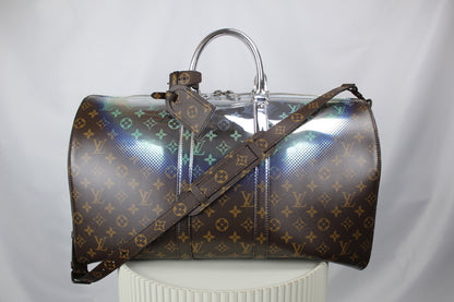 Louis Vuitton Keepall 50 Bandouliere Metallic Nebula