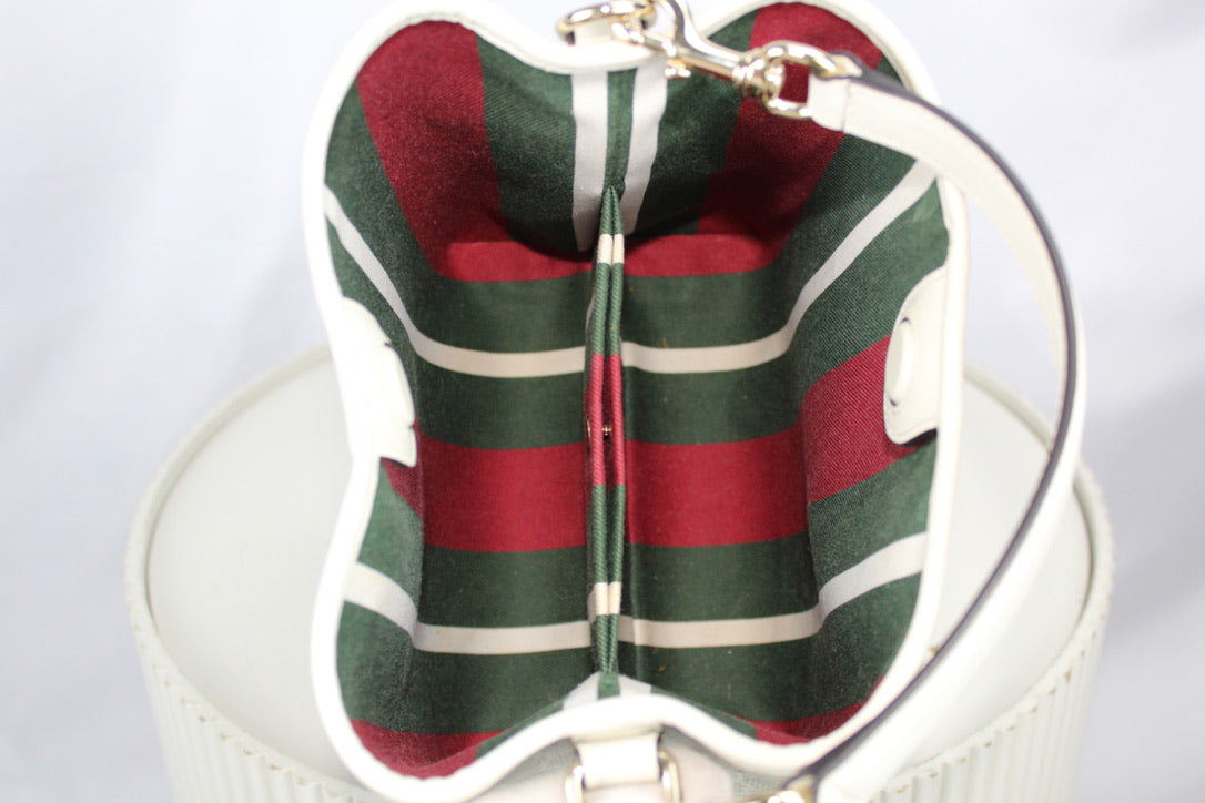 Gucci GG Emblem Small Bucket Bag