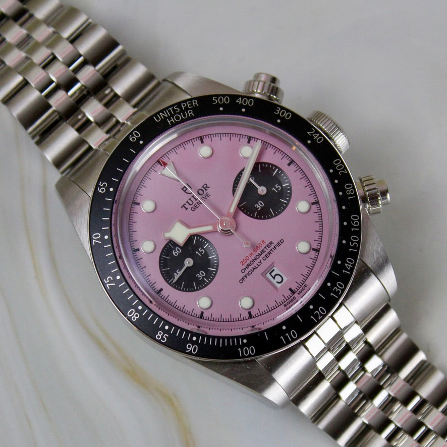Tudor Black Bay Chrono Pink Flamingo  - 79360