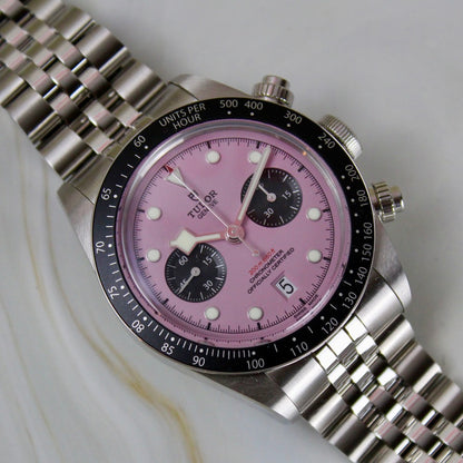 Tudor Black Bay Chrono Pink Flamingo  - 79360