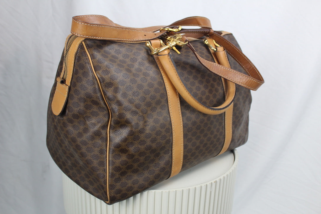 Celine Macadam Boston Bag