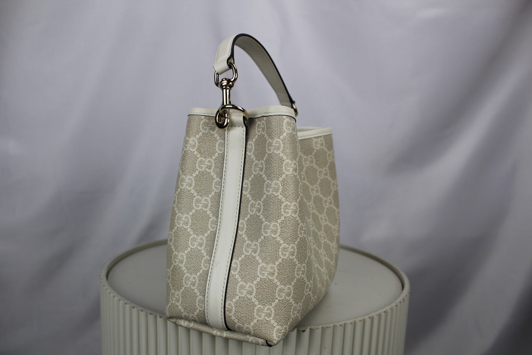 Gucci GG Emblem Small Bucket Bag