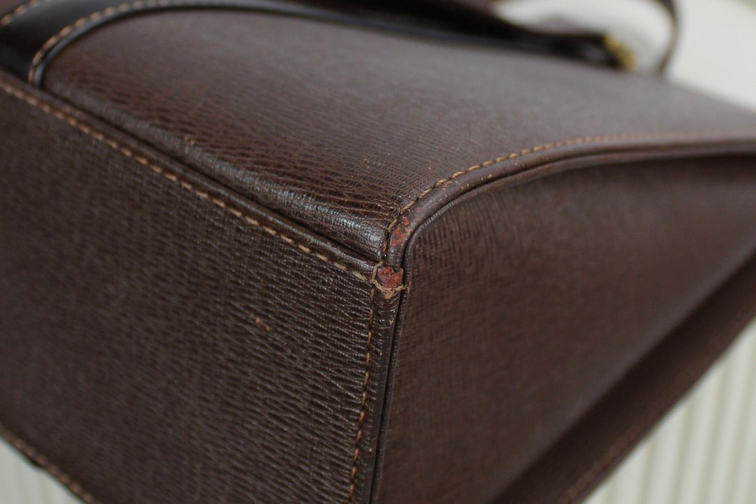Burberry Vintage Leather Briefcase