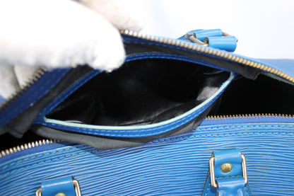 Louis Vuitton Speedy 30 Toledo Blue