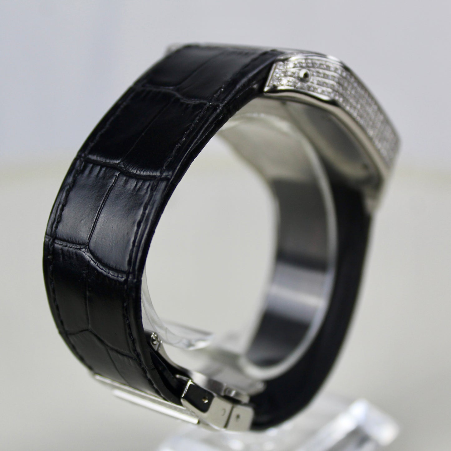 Cartier Santos 100 - 2656 - ICED OUT