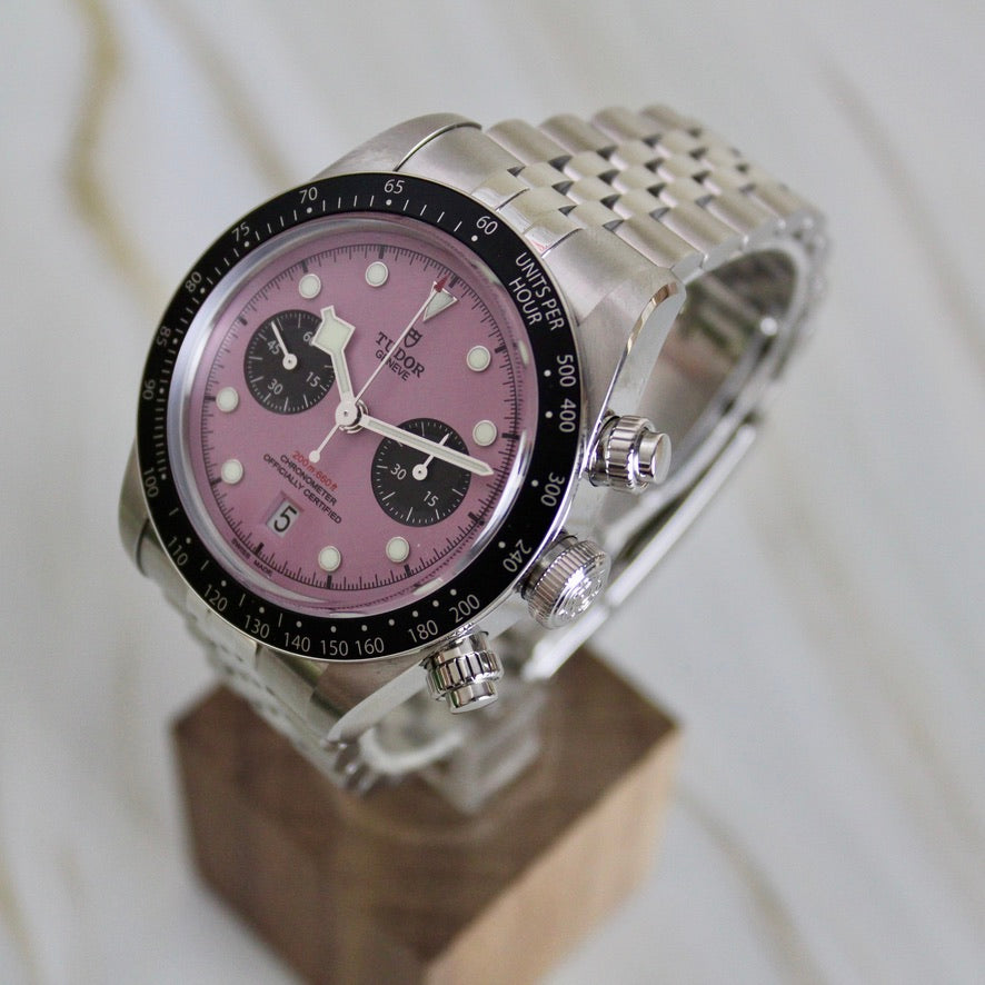 Tudor Black Bay Chrono Pink Flamingo  - 79360