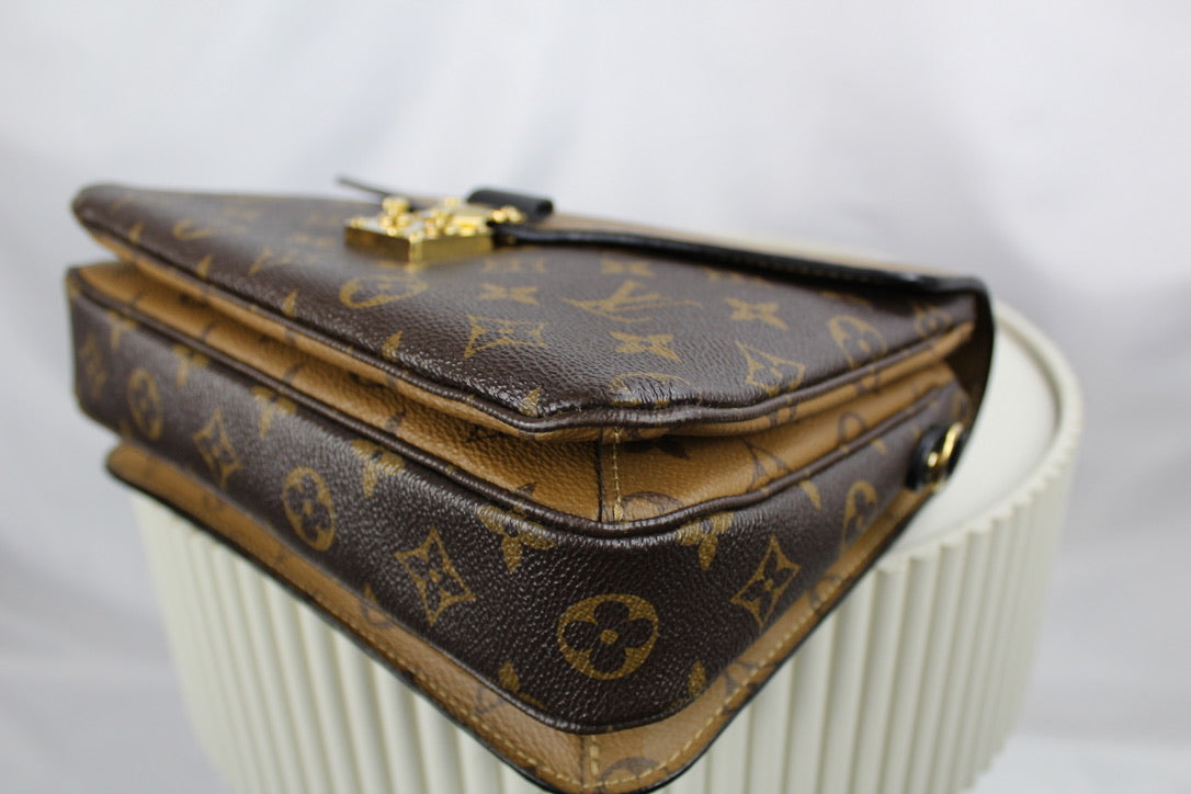 Louis Vuitton Pochette Metis MM Monogram Reverse