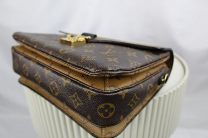 Louis Vuitton Pochette Metis MM Monogram Reverse