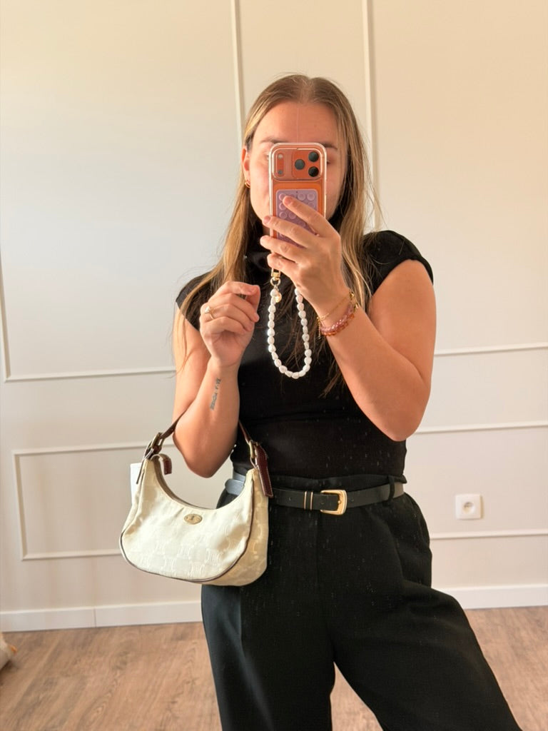 Celine Macadam Half Moon