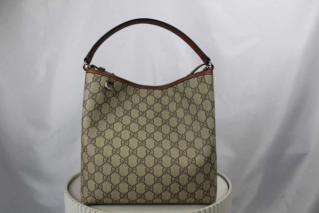 Gucci GG Emblem medium bucket bag