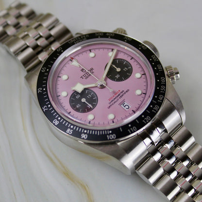 Tudor Black Bay Chrono Pink Flamingo  - 79360