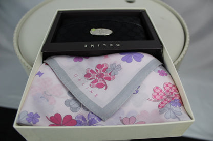 Celine Black Pouch Handkerchief