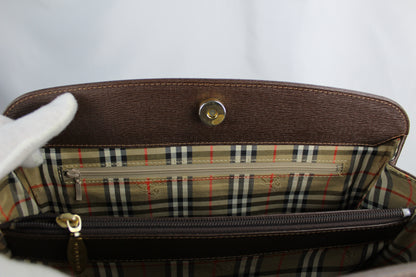 Burberry Vintage Leather Briefcase