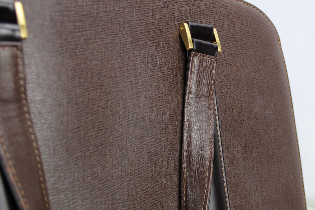 Burberry Vintage Leather Briefcase
