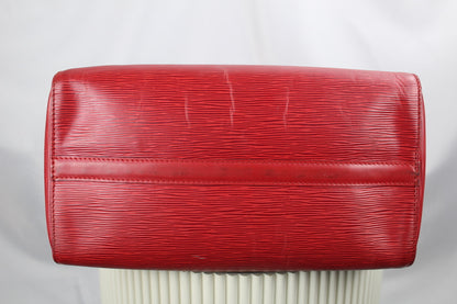 Louis Vuitton Speedy 35 Castilian Red