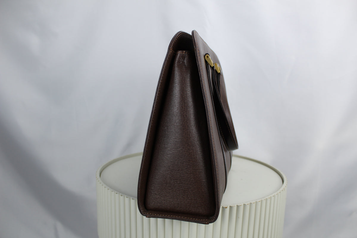 Burberry Vintage Leather Briefcase