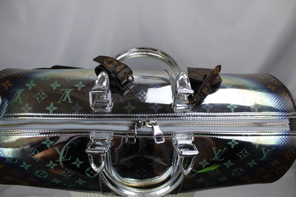 Louis Vuitton Keepall 50 Bandouliere Metallic Nebula