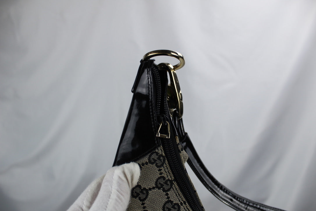 Gucci GG Canvas Half Moon