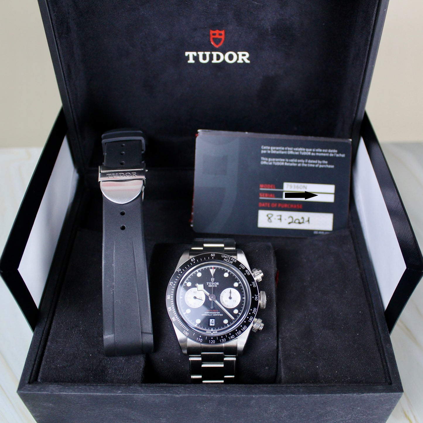 Tudor Black Bay Chrono - 79360N