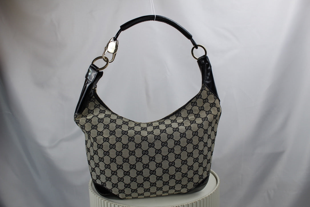Gucci GG Canvas Half Moon