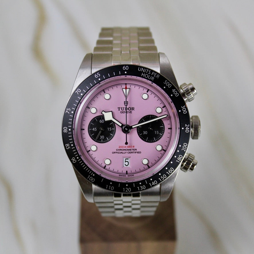 Tudor Black Bay Chrono Pink Flamingo  - 79360