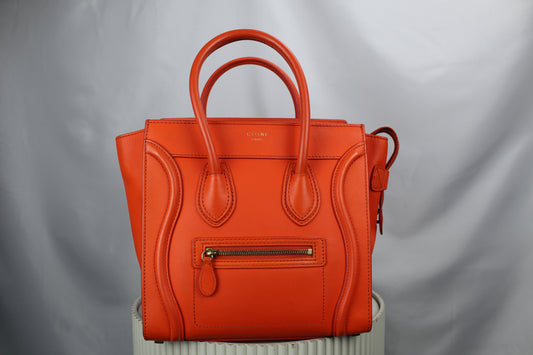 Celine Luggage Micro