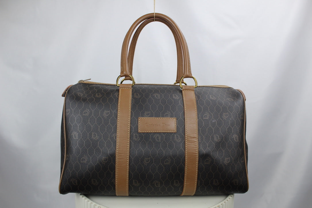 Christian Dior Honeycomb Boston Bag