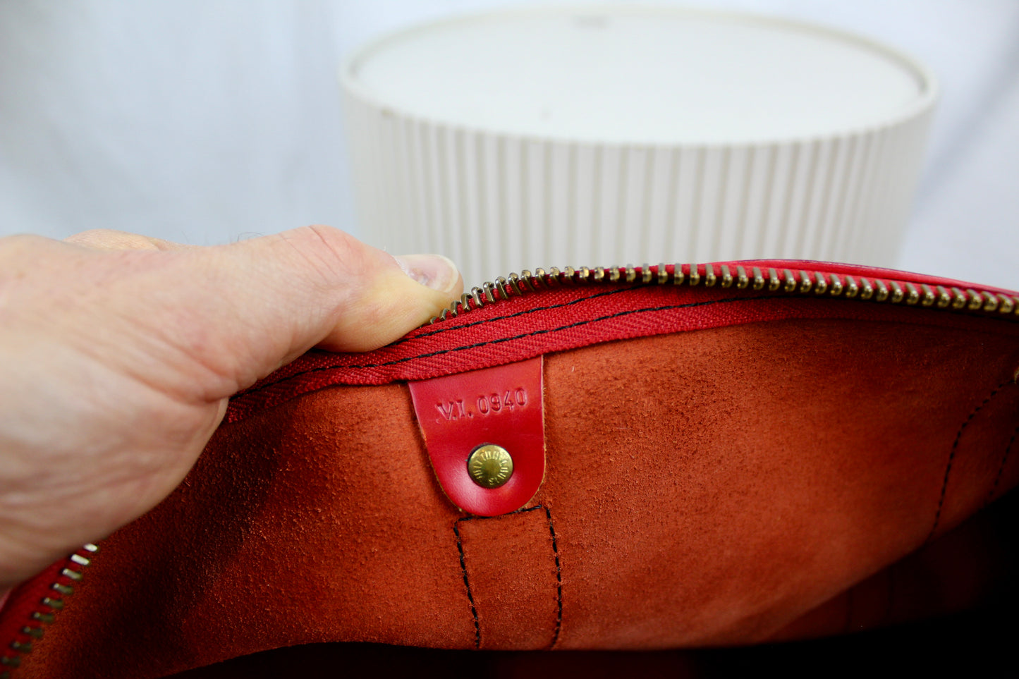 Louis Vuitton Keepall 50 Castillian Red