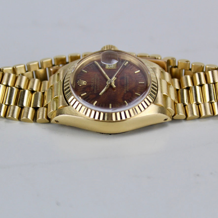 Rolex Lady Datejust - 6917 - Wood Dial