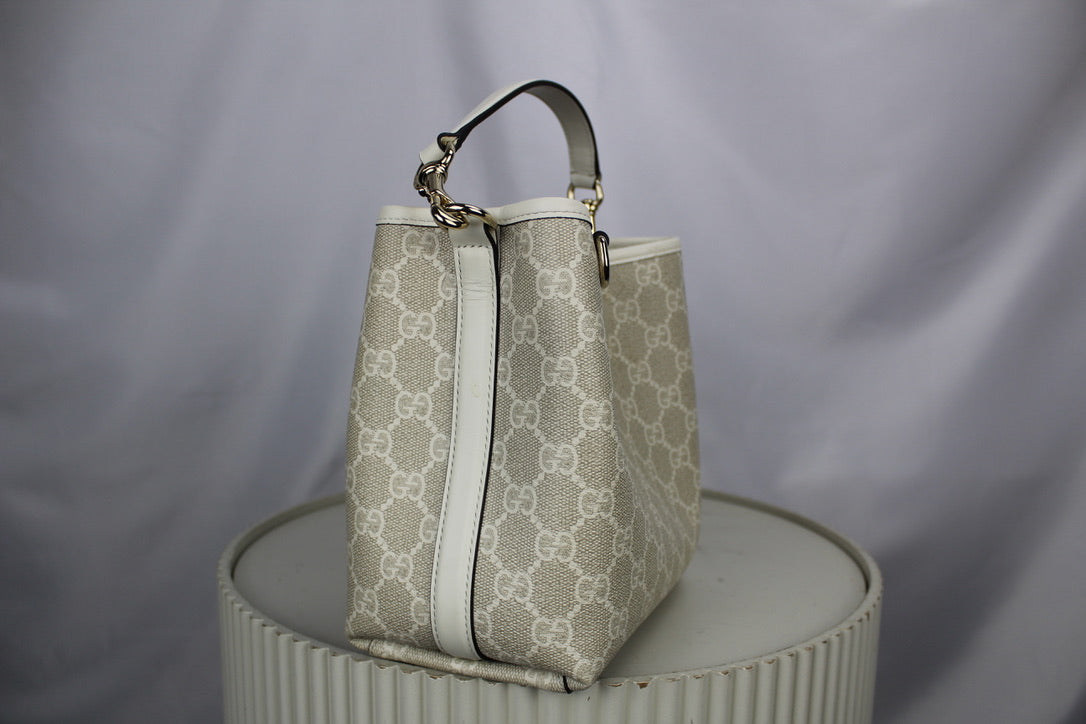 Gucci GG Emblem Small Bucket Bag