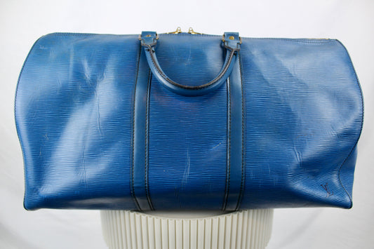 Louis Vuitton Keepall 50 Toledo Blue