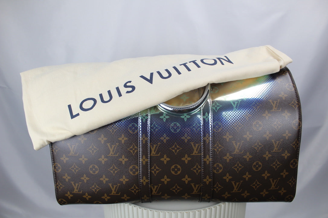 Louis Vuitton Keepall 50 Bandouliere Metallic Nebula