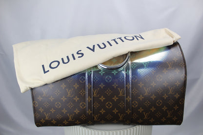 Louis Vuitton Keepall 50 Bandouliere Metallic Nebula