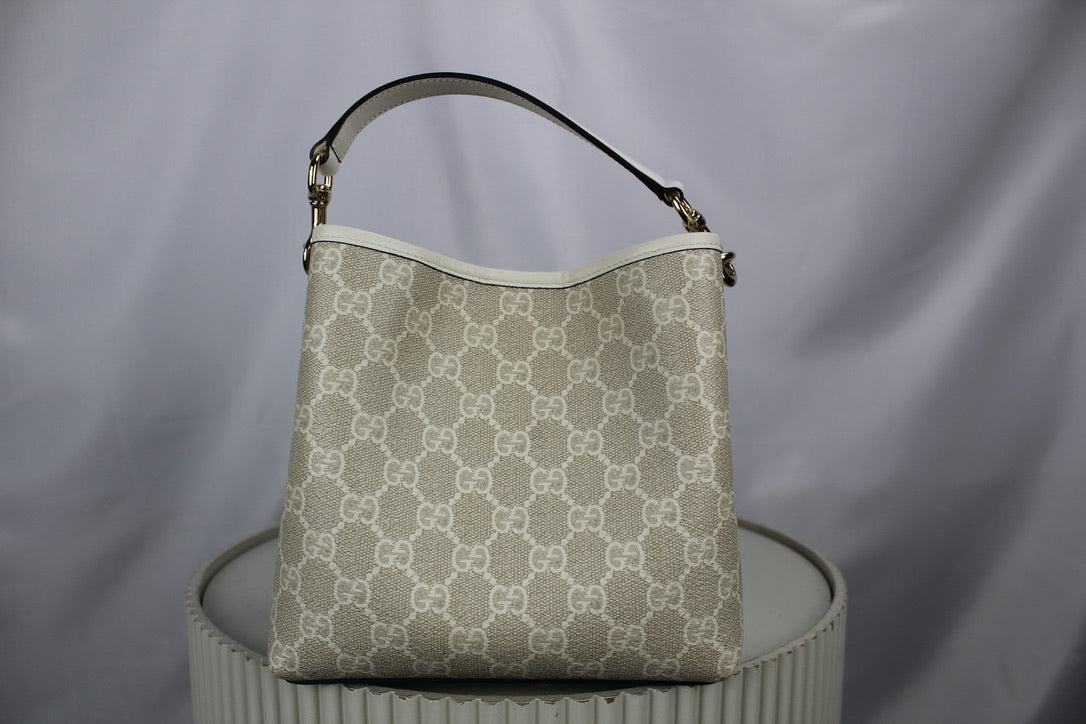 Gucci GG Emblem Small Bucket Bag
