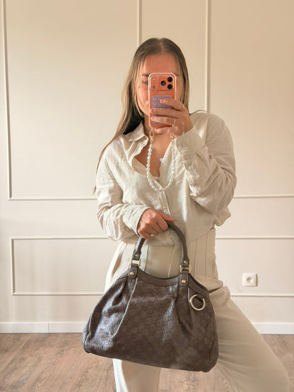 Gucci Guccissima Medium Sukey Tote