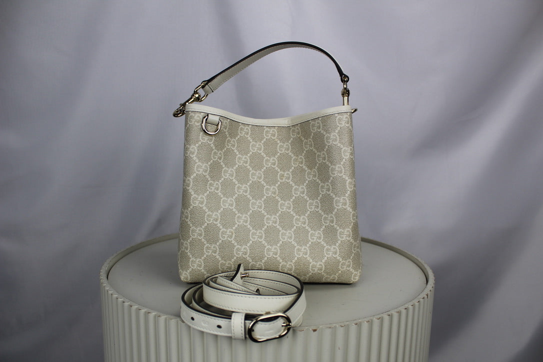 Gucci GG Emblem Small Bucket Bag