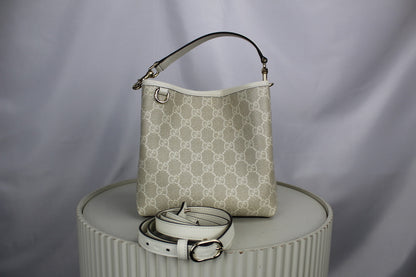 Gucci GG Emblem Small Bucket Bag