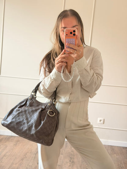 Gucci Guccissima Medium Sukey Tote