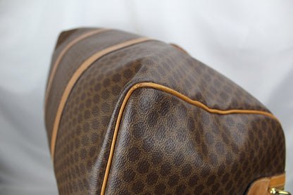 Celine Macadam Boston Bag with Shoulder Strap