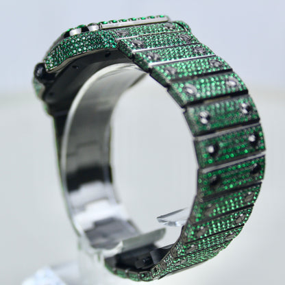 Cartier Santos Large - WSSA0009 - ICED OUT