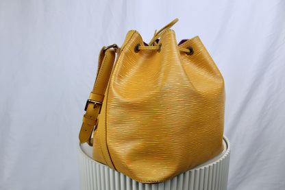 Louis Vuitton Petit Noé Yellow