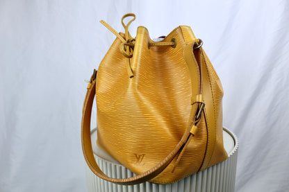 Louis Vuitton Petit Noé Yellow