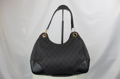 Gucci GG Denim Colbert Hobo Bag