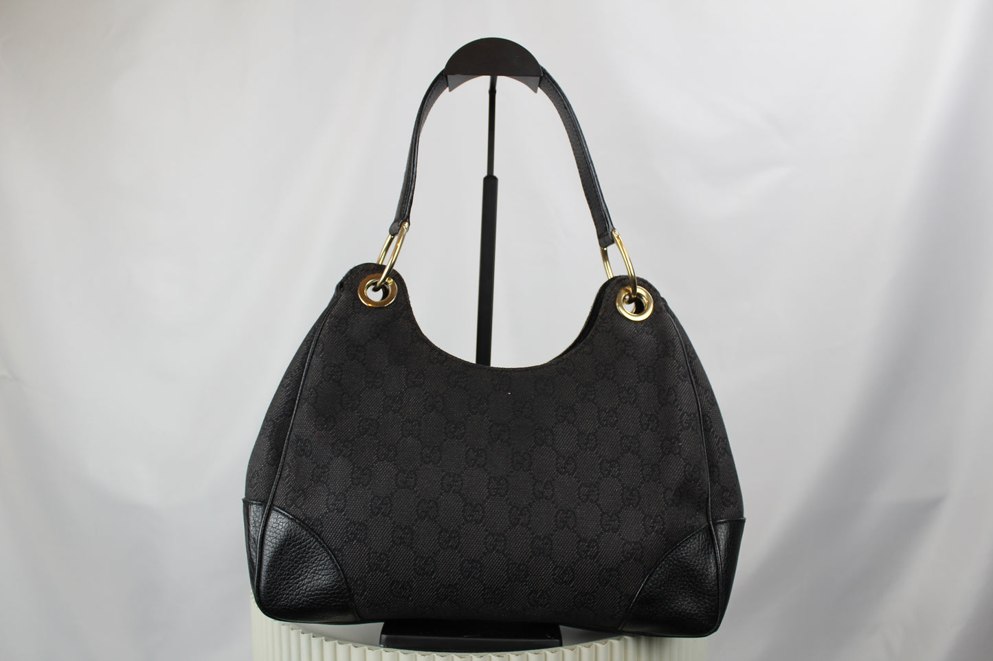 Gucci GG Denim Colbert Hobo Bag