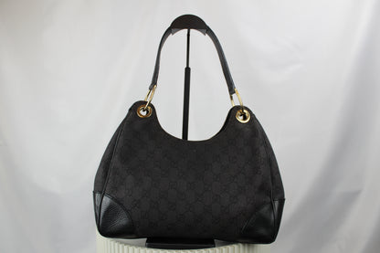 Gucci GG Denim Colbert Hobo Bag