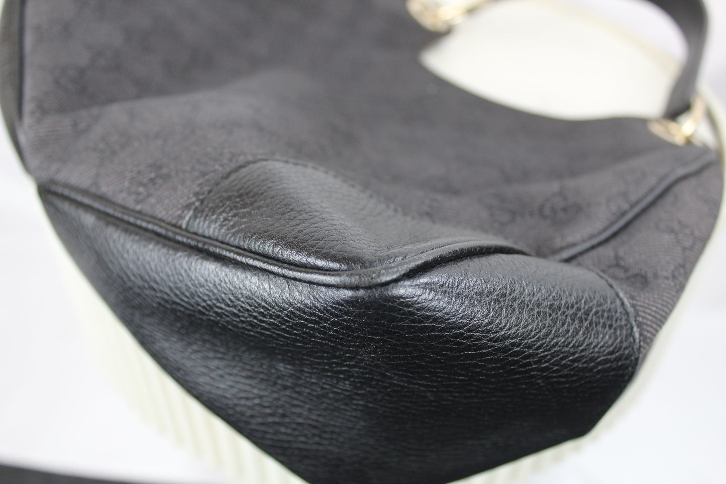 Gucci GG Denim Colbert Hobo Bag