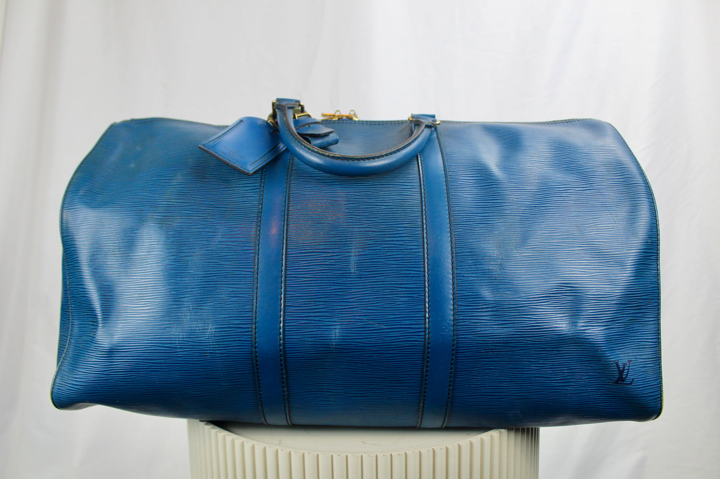 Louis Vuitton Keepall 50 Toledo Blue