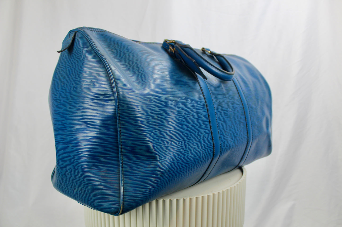 Louis Vuitton Keepall 50 Toledo Blue