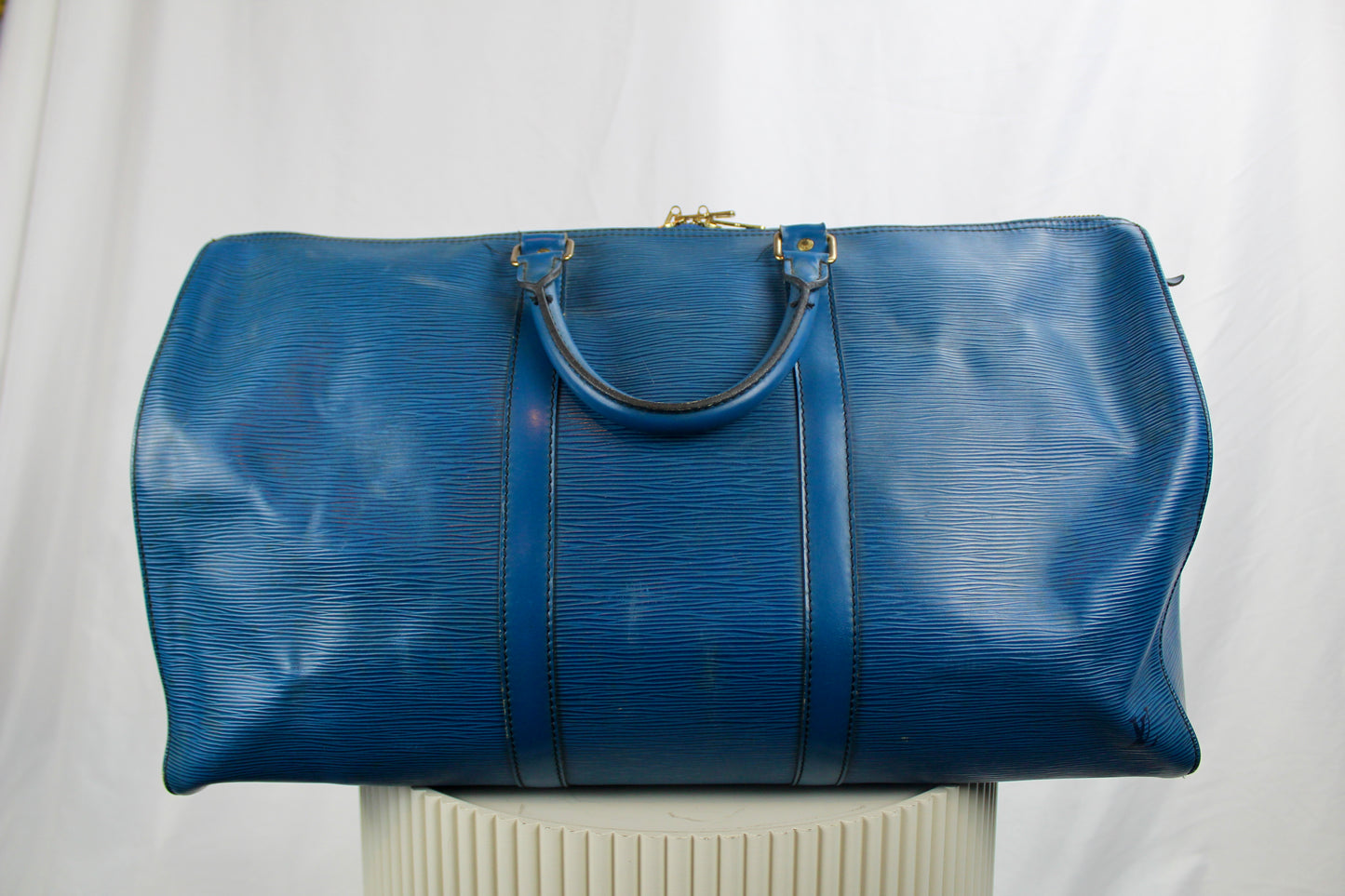 Louis Vuitton Keepall 50 Toledo Blue