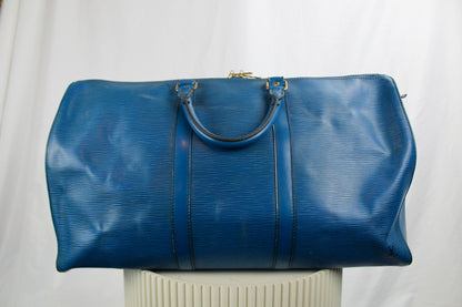 Louis Vuitton Keepall 50 Toledo Blue